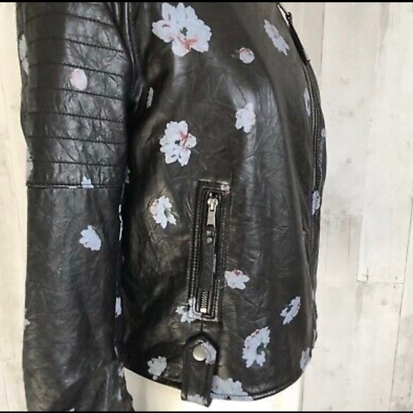 JOIE Lambskin Leather Jacket - Picture 1 of 4